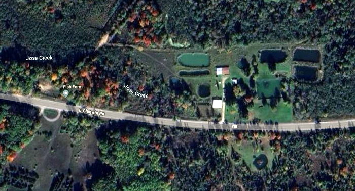 Robinetts Trout Ponds - Aerial Map (newer photo)